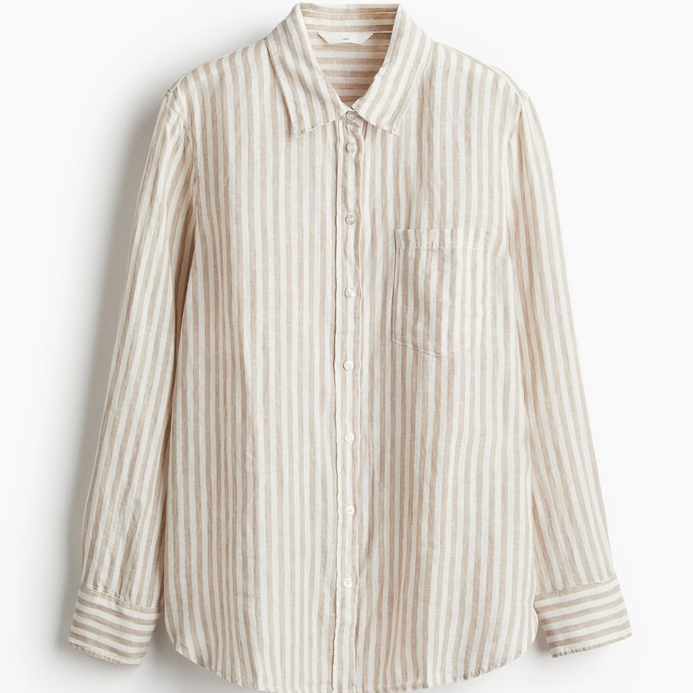 Striped H&M button down, Women’s large